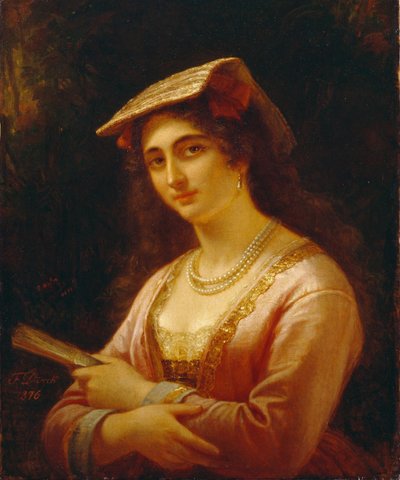 A Neapolitan Woman by Friedrich Dürck